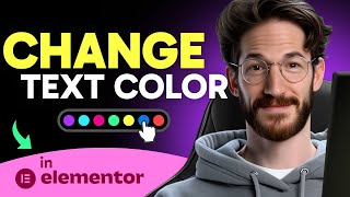 Famous How to CHANGE TEXT COLOR in Elementor (Step by Step) Profile