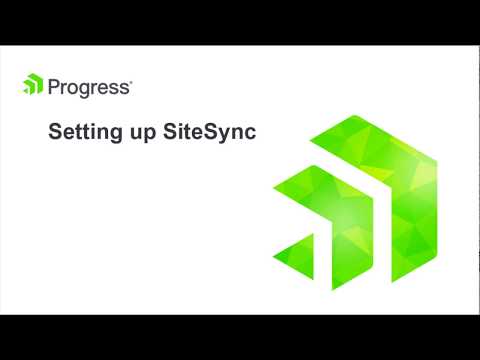 Configure the Sitefinity CMS SiteSync Module