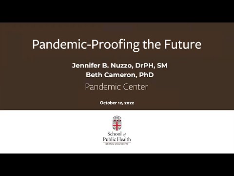 Pandemic-Proofing the Future