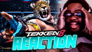 I CANT TECH ALL OF THIS! | Tekken 8 King REVEAL Trailer Reaction