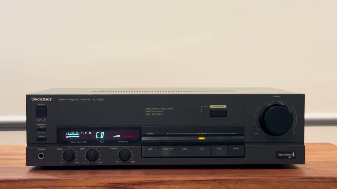 Technics SU-Z980 Stereo Amplifier Review – High-Quality Sound & Classic Design