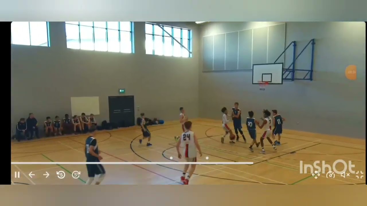 Oliver Bishop 23/24 season - playing at U17, U18 Prem, D3 Men and EABL level.