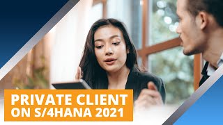 SAP Access Private Client on S/4HANA 2021 - what your new private client will look like screenshot 5