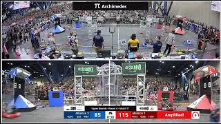 Match 11 (R4) - 2024 FIRST Championship - Archimedes Division