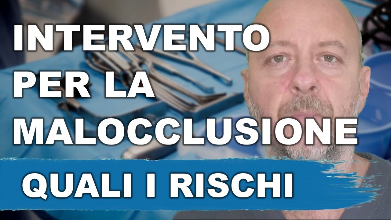 Malocclusione: terza classe, seconda classe . I rischi di un intervento maxillo facciale