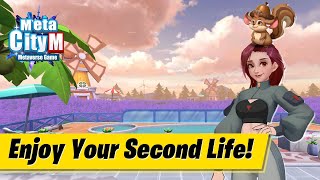 【MetaCity M】Latest In-game Showcase Video in 4K! Experience the second life in the metaverse! screenshot 2