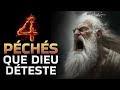 LES 4 PÉCHÉS QUI DÉPLAISENT LE PLUS À DIEU!