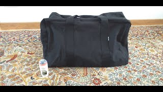 Mil-Tec - US Cotton Bag Parachute Cargo Bag 77 liters Black