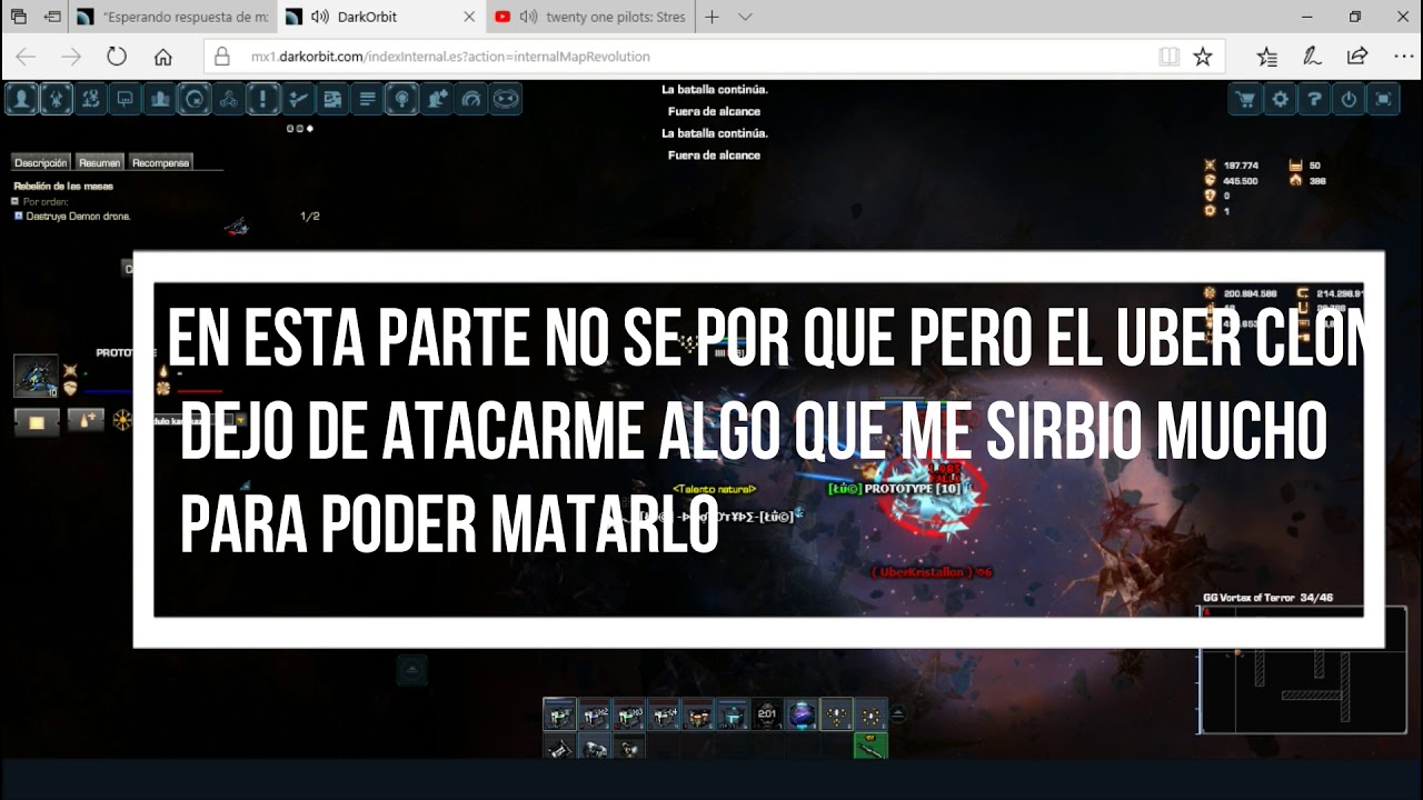 DARK ORBIT - VORTEX OF TERROR - parte 2 octubre 2017