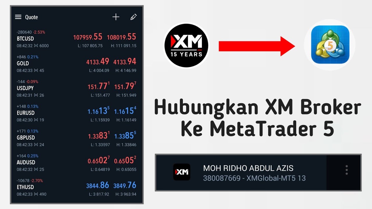 Xm Qr Code Cara Menghubungkan XM ke Metatrader 5 - YouTube