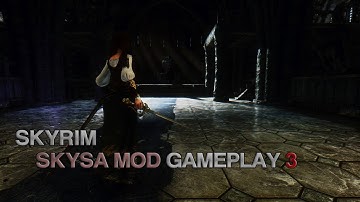 SKYRIM -  SkySA MOD Combat Gameplay 3