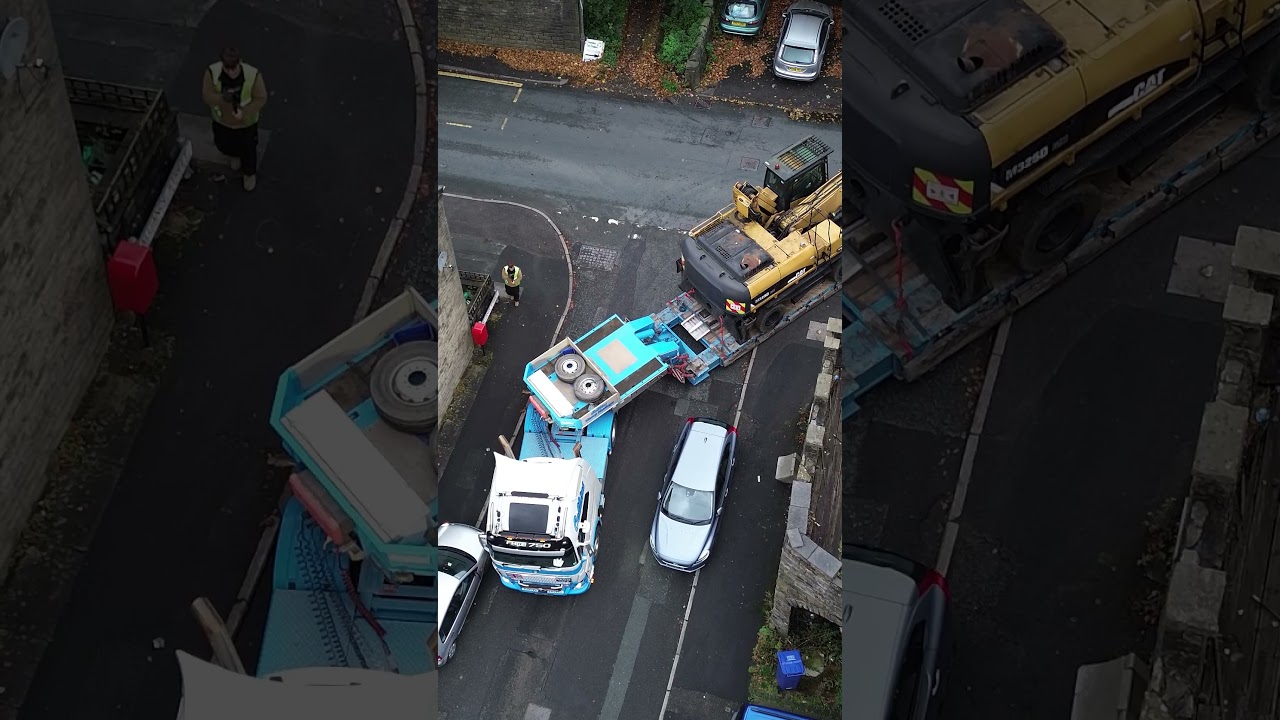 100 TON TRUCK GETS STUCK!