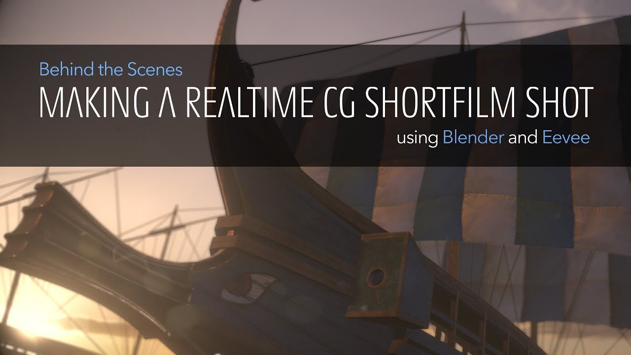Making a Realtime CG Short Film Shot (using Blender and Eevee) - YouTube