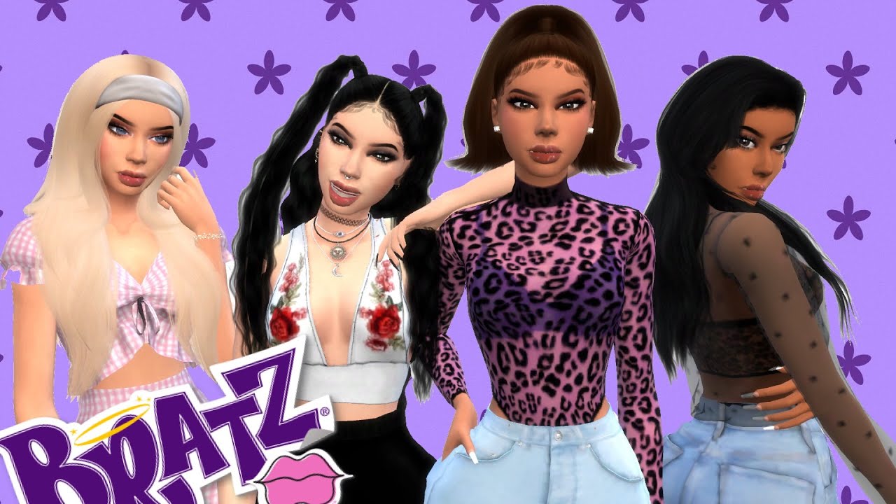 BRATZ SIMS 4 CAS | IVORYPLAYZZ - YouTube