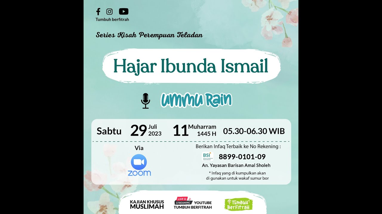 Kisah Sayyidah Hajar Ibunda Ismail