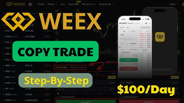 WEEX   EARN $100 PER DAY WITH WEEX COPY TRADING 2025
