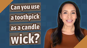 What can you use as a candle wick?