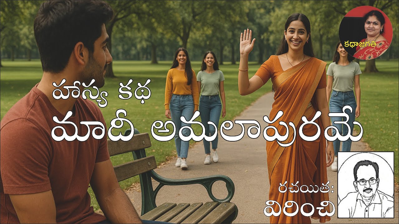 హాస్య కథ :  మాదీ అమలాపురమే | రచయిత : విరించి | స్వరం : భాగవతుల పద్మ