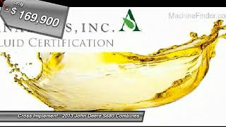 2013 John Deere S680 Minier, Springfield, Bloomington, and Peoria, IL