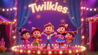 Circus Twinkle Lights 2 🎪✨🌟 | Magical Night Kids Song & Sing Along