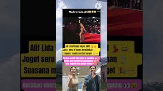 Aksi Joget Alif Lida di Pernikahan Rara Lida Bikin Suasana Makin Seru 😄💃✨  #AlifLida #RaraLida  😄🔥