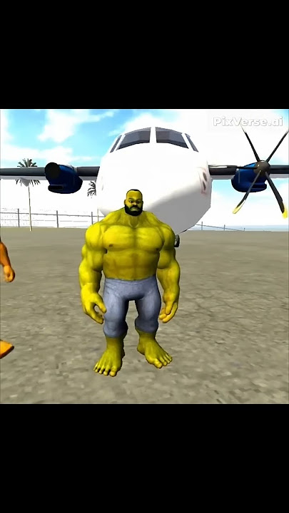 Pookie Hulk 🩷🫢 Indian bike driving 3d #short