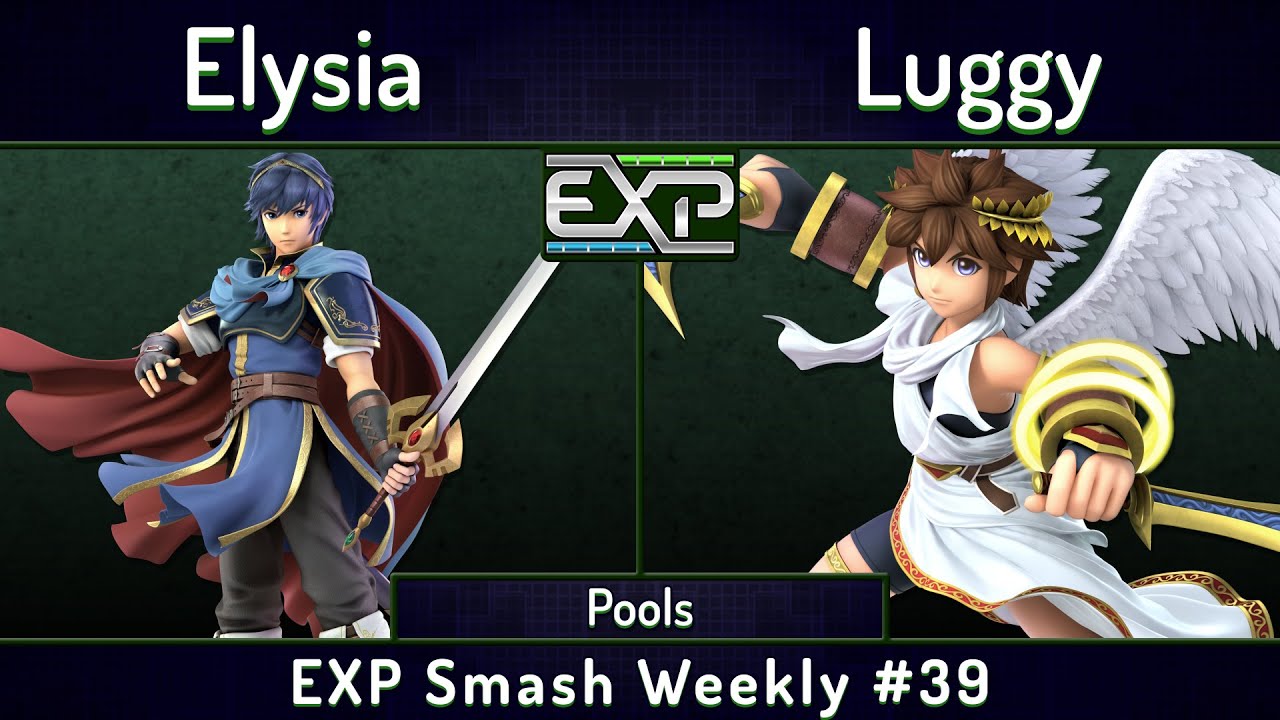 EXP # 39 | Elysia (Marth) vs Luggy (Pit) | Pools | SSBU Ultimate Tournament