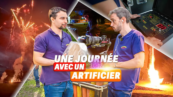 Une journée avec un artificier