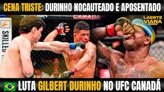 Gilbert 'Durinho' Burns Fight: Brazilian Suffers at UFC Canada and Retires from MMA (UFC Winnipeg...