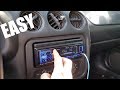 (EASY) HOW TO INSTALL AFTERMARKET CAR RADIO (Head Unit Install)