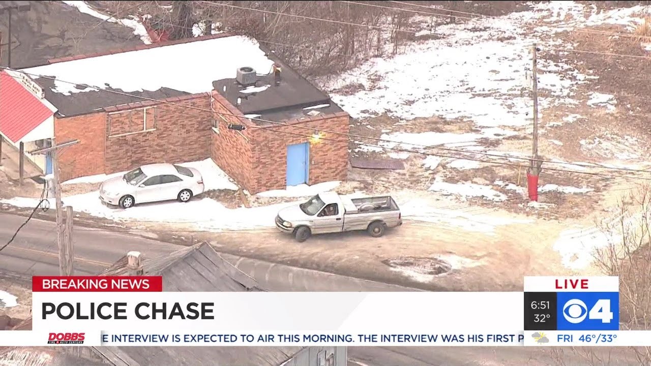 Man in custody after police chase - YouTube