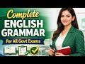 Complete English Grammar Course for Government Exams | Beginner to Expert | Miss Mono