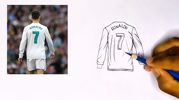 How to Draw Ronaldo | How to Draw Ronaldo Realistic | Ronaldo Drawing | #cr7 #drawing