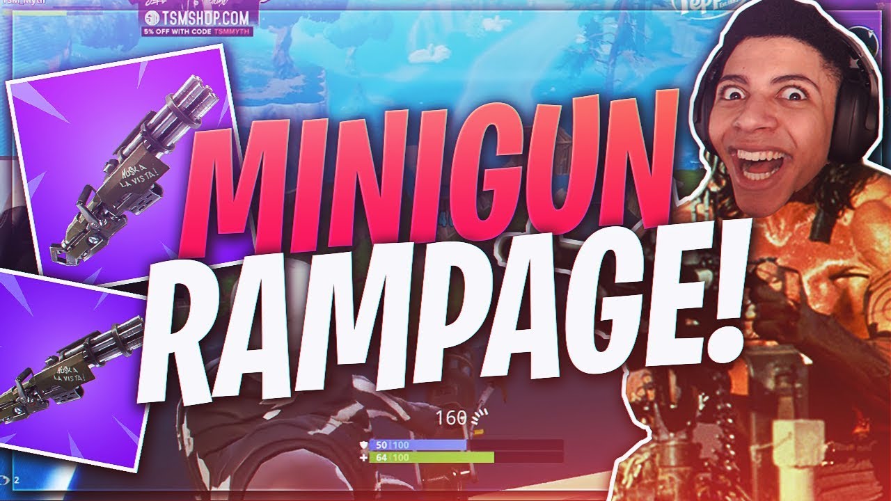 TSM Myth - MINIGUN OVER SHOTGUNS!?! (Fortnite BR Full Match)