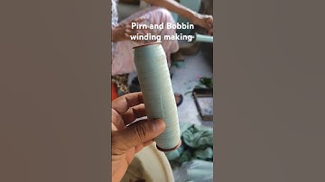 Pirn and Bobbin winding making machine                           #technology  #mizoram # #textiles