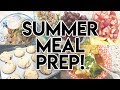 SUMMER MEAL PREP! ☀ CHIPOTLE CHICKEN CHILI 🥣 PEANUT BUTTER BANANA MUFFINS 🍌 CHICKEN SALAD 🥪