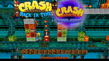 Crash Bandicoot - Back In Time Fan Game: Total Chaos: Sewer Reviewer By AvocadoKado