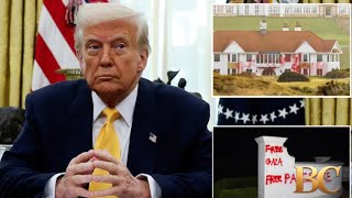 Pro-Palestinian activists vandalize Trump golf course in Scotland