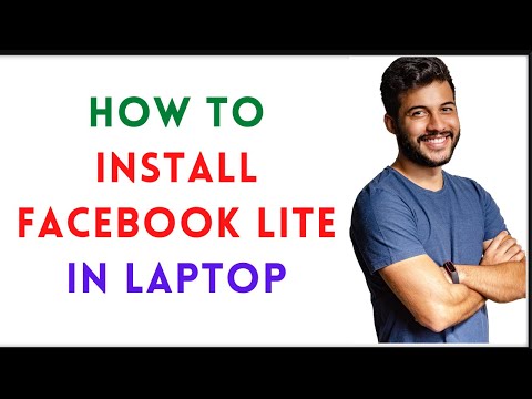 How To Install Facebook Lite In Laptop|How To Use Facebook Lite In Desktop|Facebook Like To Computer