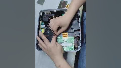 Instruction Video:  How to replace lcd matrix for vivicine K8-2 1080p projector
