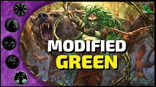 🟢MODIFIED MONO GREEN AGGRO Tramples Over the Competition | Magic MTG Arena Standard Dominaria United