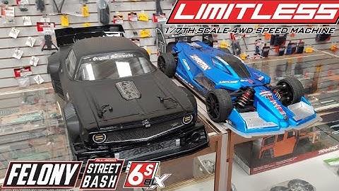 Quick look at the New Arrma Felony & Arrma Limitless
