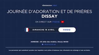 La journée d’adoration et de prières à Dissay 🇫🇷