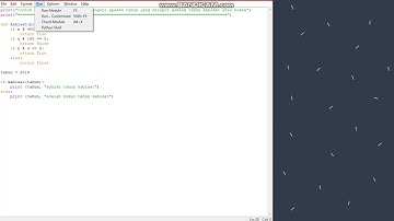 contoh program untuk menguji tahun kabisat di python