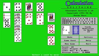 Randy Rasa - Solitaire Suite - 1994 screenshot 4