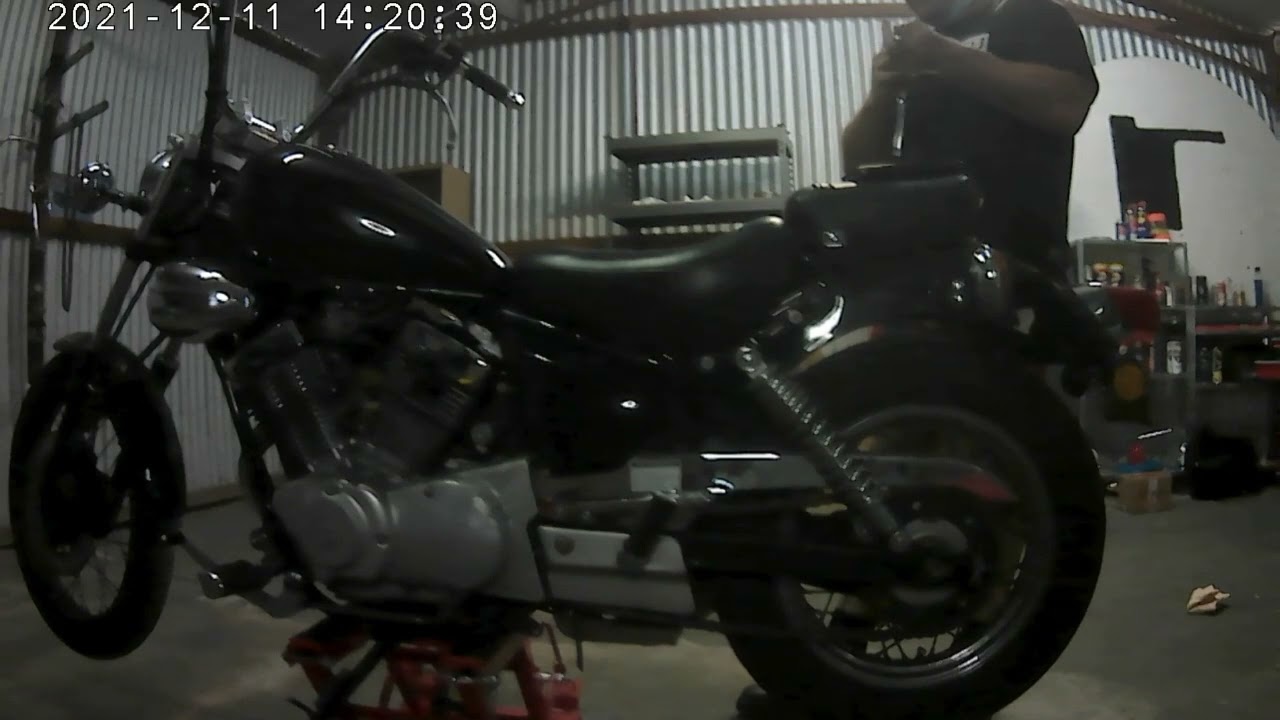 Yamaha XV250 Virago Seat Removal YouTube