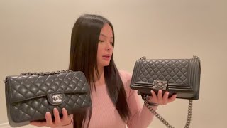 XXOMHT CHANEL MEDIUM CLASSIC FLAP OR CHANEL OLD MEDIUM BOY BAG - WHICH ONE IS BETTER?