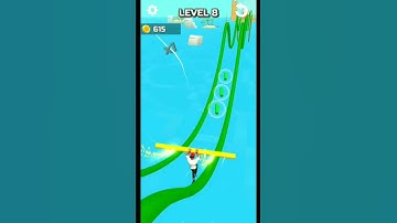 Stunt Rails Level 8 #shorts
