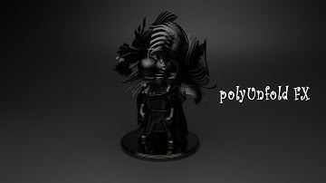 Maya Poly Tool R&D - polyUnfoldFx - More Improvement