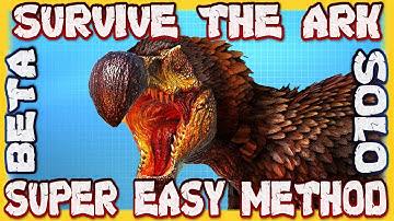 Ark Survival Evolved : Genesis Part 2 Survive The Ark Beta Solo Super Easy Method